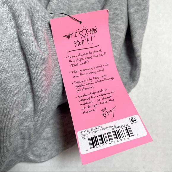 BNWT Betsey Johnson raw hem stylish flare sleeve hoodie size small PRICE FIRM - Picture 11 of 13